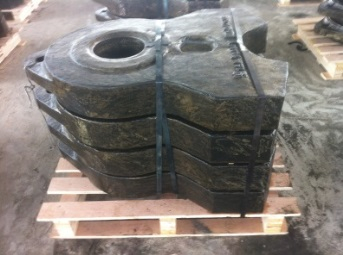 Haute marteau de broyeur en acier manganèse