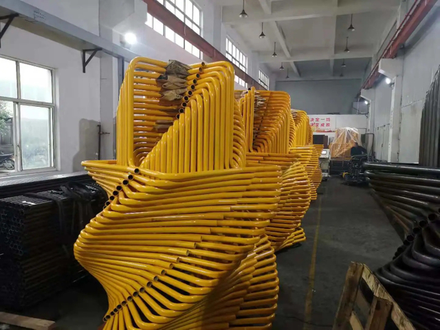 Porte-métro en acier