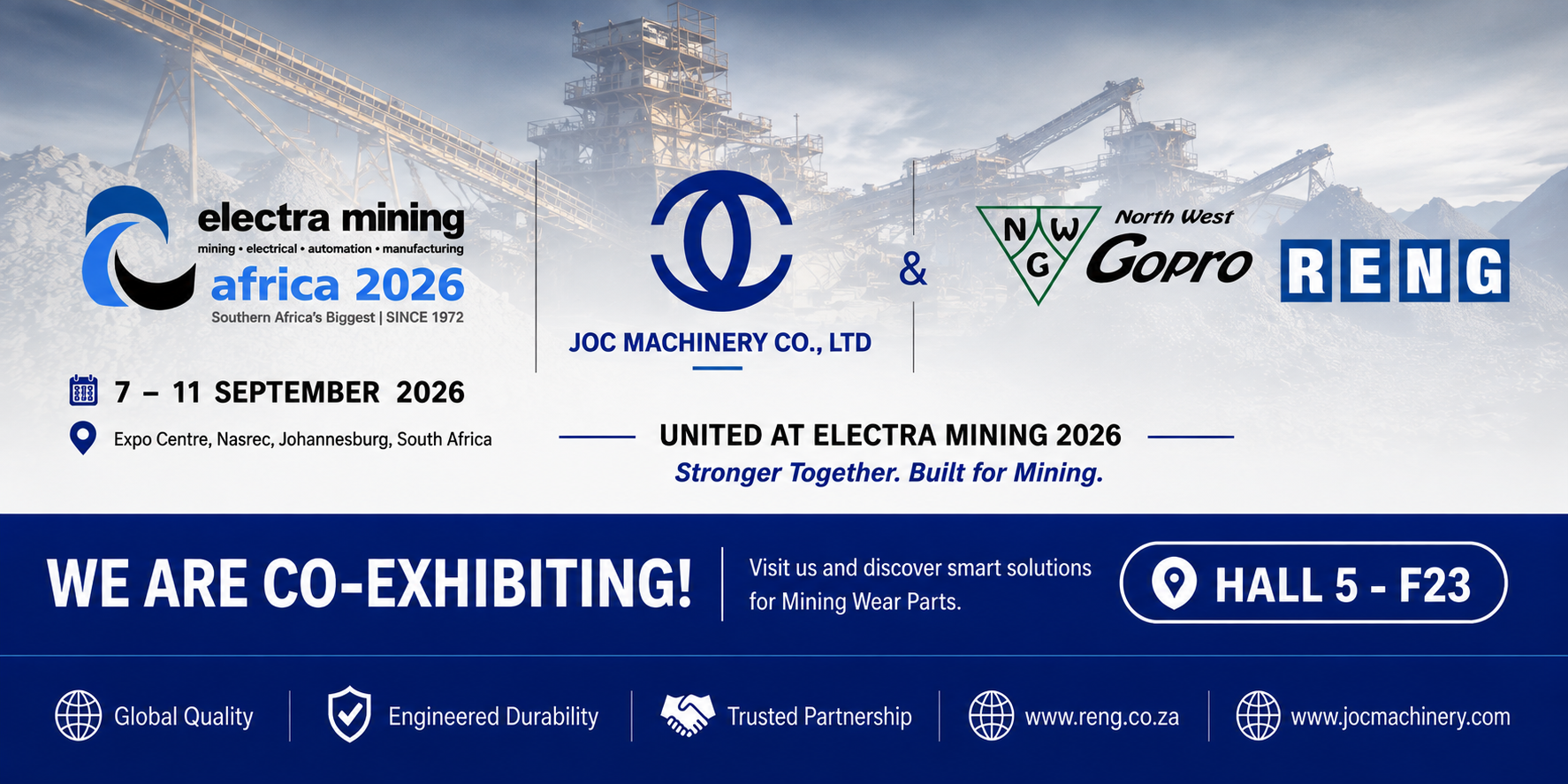UNIS À ELECTRA MINING 2026