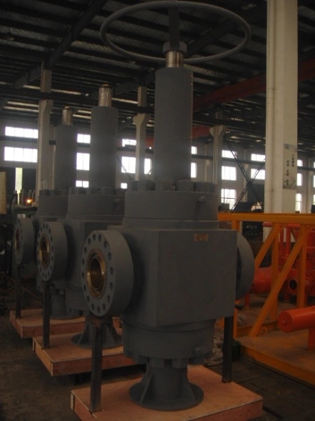 Vanne &agrave; vanne en acier forg&eacute; API 6A pour t&ecirc;te de puits